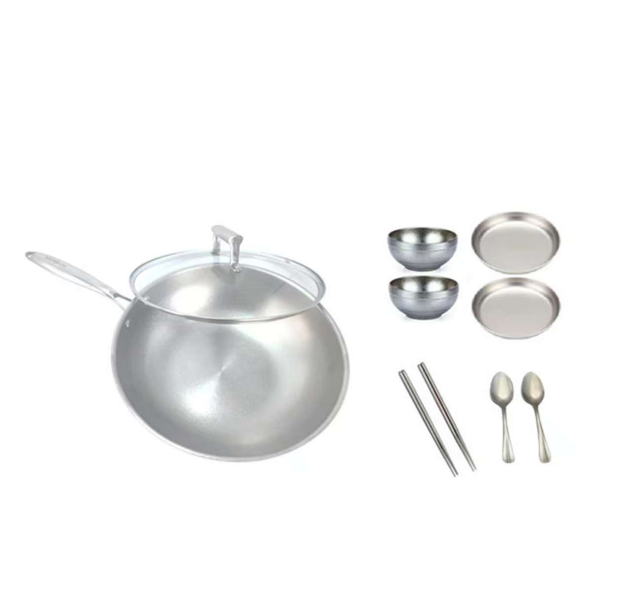 LECEA结晶钛炒锅