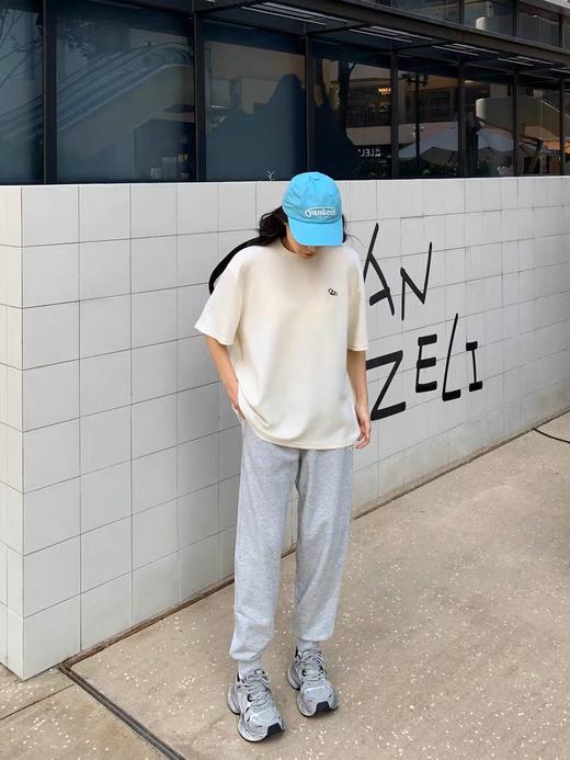 优选 | MLB经典小LOGO束脚长裤 黑色/奶油色/麻灰色 S-XL 显高又显瘦 松弛感 商品图8