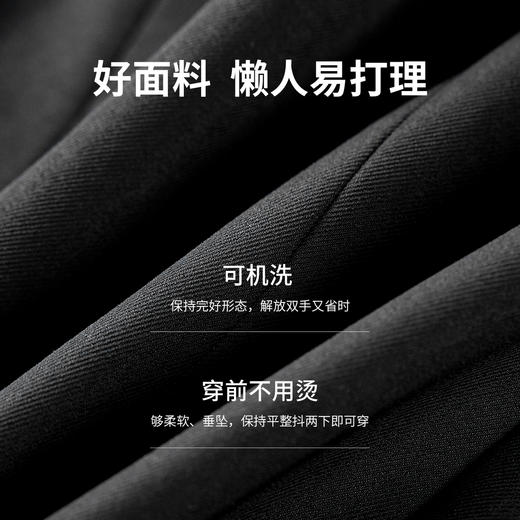 【内购】尚都比拉单排扣假盖袋设计面试职业正装通勤职场穿搭西装V领马夹-153JA2260 商品图3