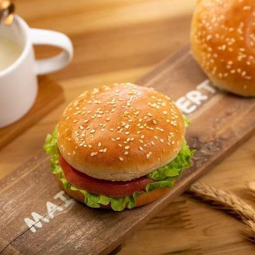 🎉在家实现汉堡自由❗💰18.8 12包【汉堡面包】🫓蓬松柔软，麦香细腻，在家就可以做出KFC同款汉堡🔥✅金黄芝麻加持，松软香甜，夹万物都好吃，轻松DIY家庭汉堡宴🍔 商品图7