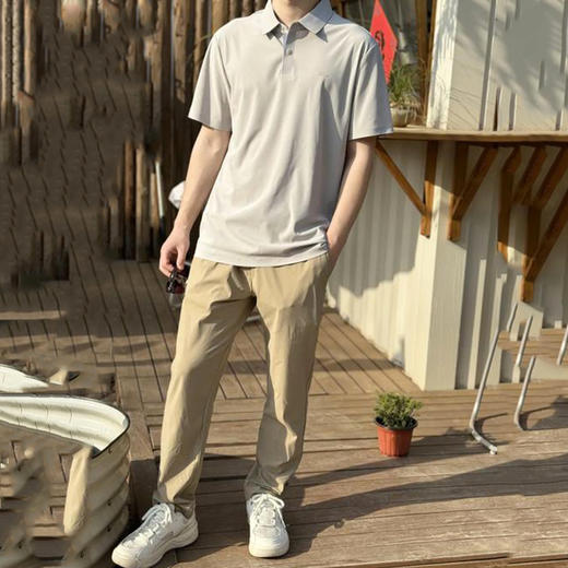 【季末清仓 99元/2条】罗蒙ROMON·凉感冰丝休闲裤（选2件加入购物车自动减，拍1件不发） 商品图5