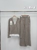 lulu2025秋季新款女士糯米套装，假两件上衣+长裤 商品缩略图3