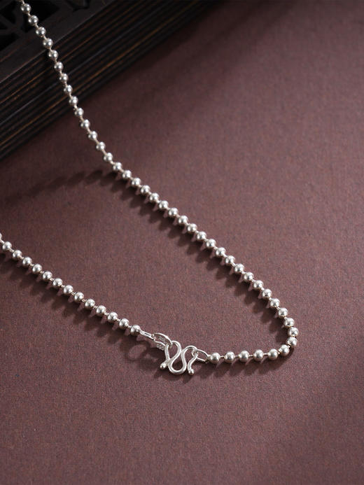 子佩集S990银【江涵秋影】套链项链【MXDZ008】纯银珐琅彩2509 商品图5