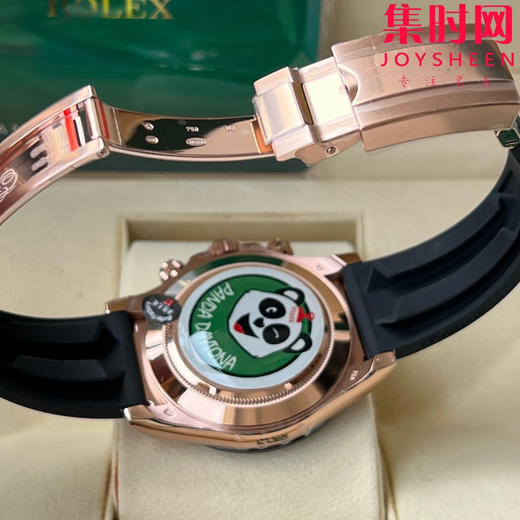 劳力士宇宙计型 BT迪通拿 玫金余文乐迪 男士腕表 丹东4130机 商品图7