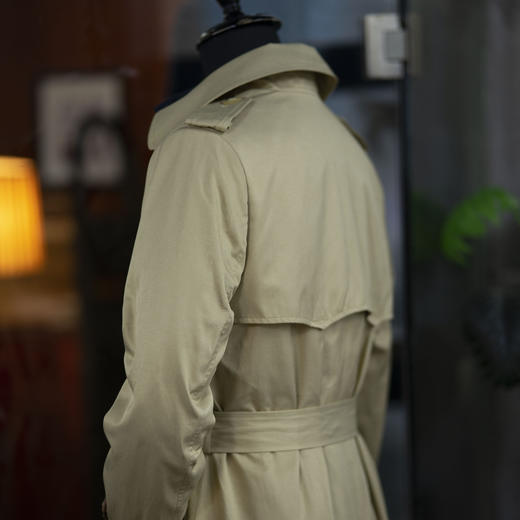 秋季新款男士堑壕款风衣-青春版 商品图3