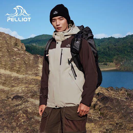 【经典3.0】伯希和户外冲锋衣男女2025新款三合一徒步登山服外套 商品图0