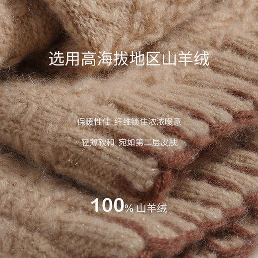 西藏羊绒宽腿女裤  SJF96K251N 商品图2