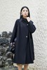 ESTELLICA 黑色率性中长款风衣外套 20801 商品缩略图3