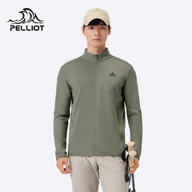 伯希和户外防风运动外套25夏季新款男士高弹冲锋衣内胆立领休闲服