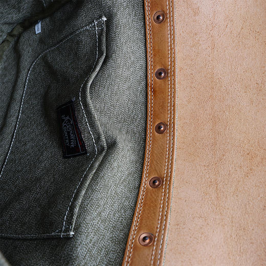 Alternative Country 植鞣皮翻盖邮差包 商品图3