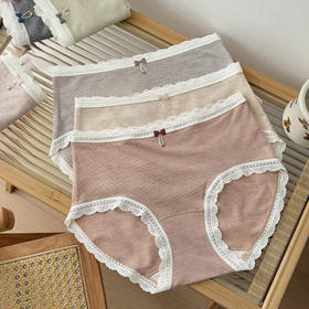 中腰内裤女士星星蝴蝶结花仔纪念日百货门店同款165543759