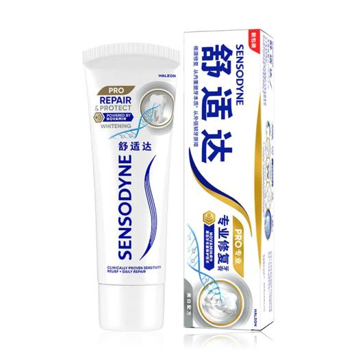 【超市】舒适达专业修复美白配方牙膏100g 商品图0