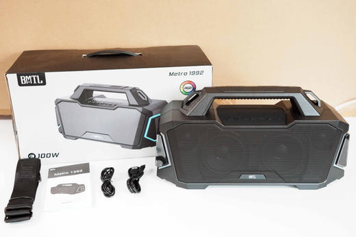 BMTL Metro 1992蓝牙音箱 便携式蓝牙音箱带RGB灯 商品图1