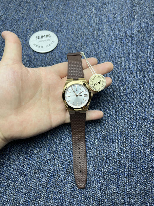 钢表王强势来袭 VC江诗丹顿Overseas PPF纵横四海4500V系列 (表界三大钢王之一) 纵横四海"玫瑰金版"男士腕表 商品图8