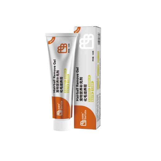 BeMate倍美特 化毛滋养膏（猫咪适用 ）120g/ 支 把毛球顺出来 不伤肠胃  原料组成 ：奶粉、麦芽糖 、鸡水解膏 、鱼 油、葡萄糖 、胶原蛋白 、纯水 商品图0