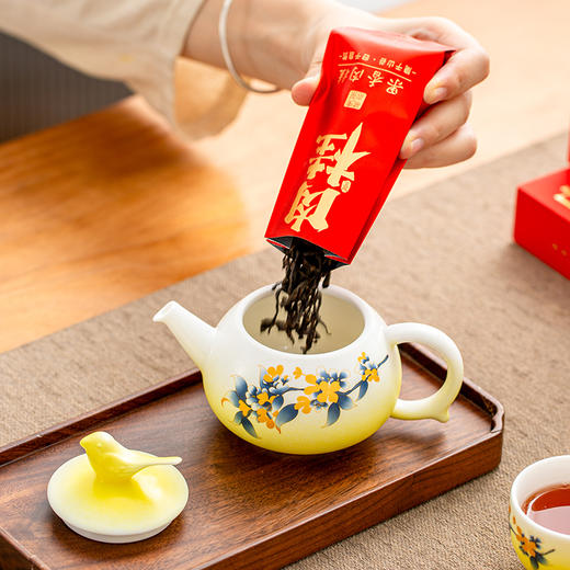 上新了故宫-鹊登月桂茶叶茶具套装 |  “桂兆团圆，鹊报佳音” 商品图1