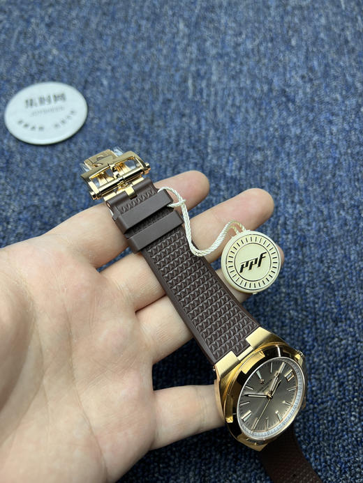 钢表王强势来袭 VC江诗丹顿Overseas PPF纵横四海4500V系列 (表界三大钢王之一) 纵横四海"玫瑰金版"男士腕表 商品图7