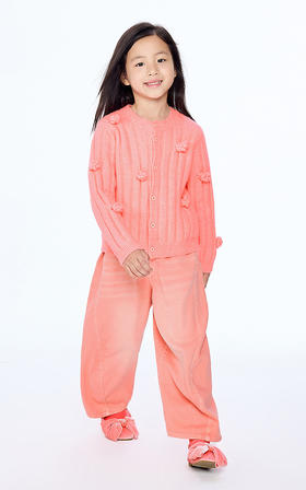 jnby  25年秋款  短款开襟毛衫  1P9312620