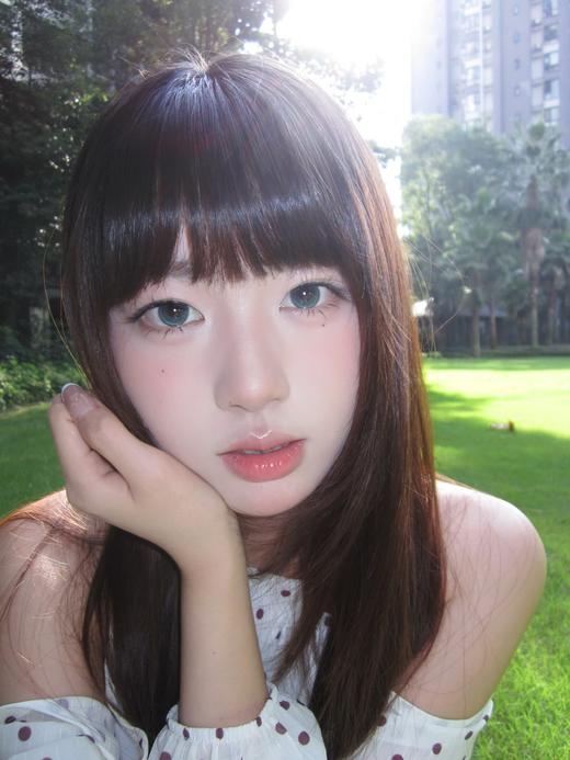 Kikicon旗下 ·桃喜芒芒&仙草丸丸  14.5mm白狮参考着色大直径｜月抛2片 商品图12