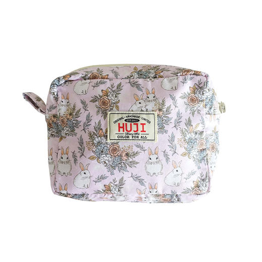 HUJI祤集Motley收纳包插画花园兔兔 商品图1
