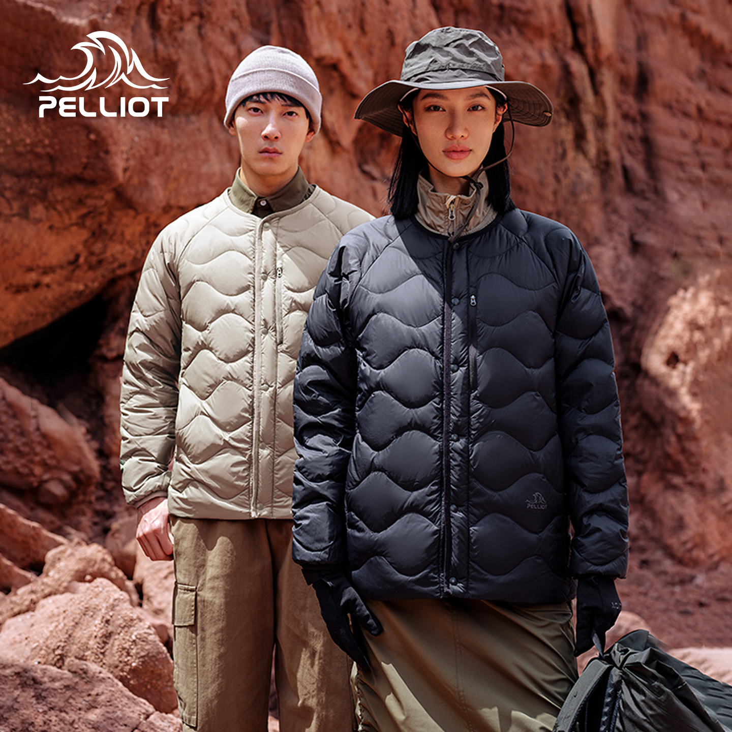 【山系】伯希和户外羽绒服女650蓬鹅绒防风外套男轻薄冲锋衣内胆