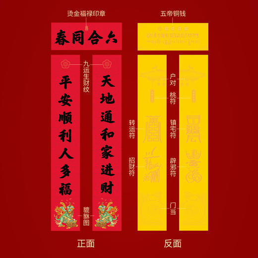 六合同春 新年鸿运春节套装 福禄永昌 商品图3