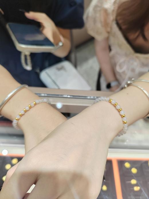 【人气爆款】黄金小金珠10颗 足金小珠子配珠转运珠MEMORA诗普琳HP561001 商品图6