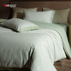 kingco京彩家居纱布四件套琼叶绿 商品缩略图0
