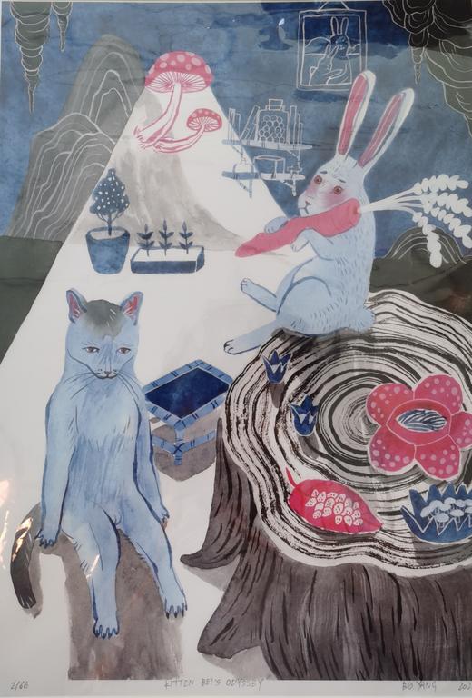 【杨博】--A3限量签名画 商品图1