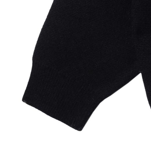 250130SDSA男士秋冬新款痞帅男装潮牌拼接假两件毛衣纽扣针织衫开衫百搭 商品图3