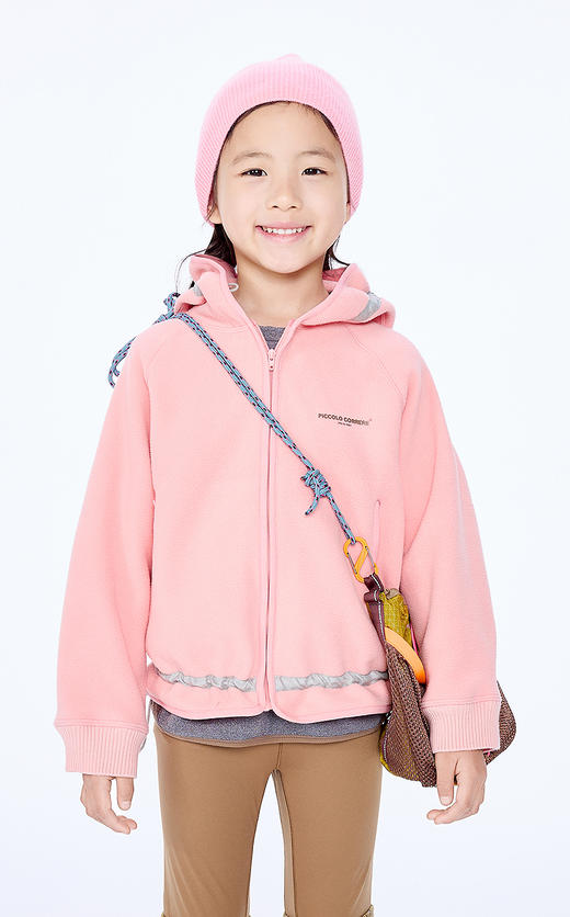 jnby  25年秋款  连帽开襟卫衣  1P9412330 商品图3