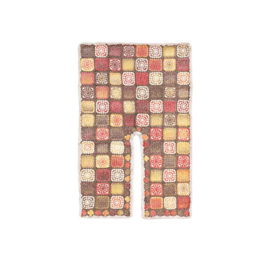 苏苏姐家屿风大披肩手工DIY编织钩针毛线团自制材料包 商品图4