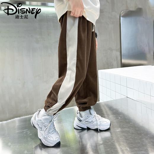 迪士尼男童裤子春秋款2024新款儿童运动裤炸街卫裤秋装帅气休闲裤 商品图2