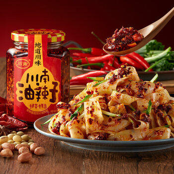 川南油辣子327g 辣椒酱辣椒油红油辣椒凉拌菜调味料调味品 商品图4