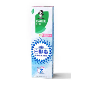 【超市】黑人白酵素淡雅花香牙膏120g