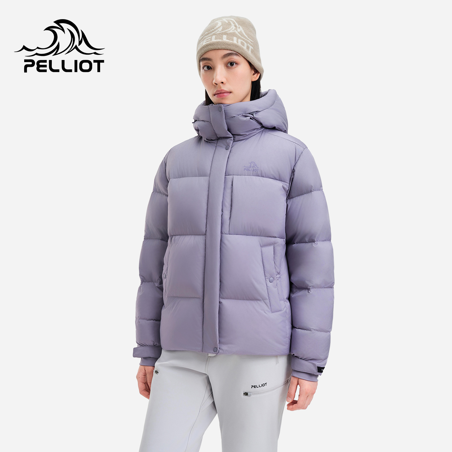 【极寒】伯希和800蓬羽绒服女2025新款户外鹅绒防风保暖外套男