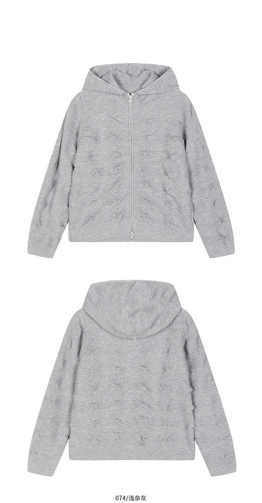 jnby  25年秋款  短款开襟针织衫  1P9313170 商品图12