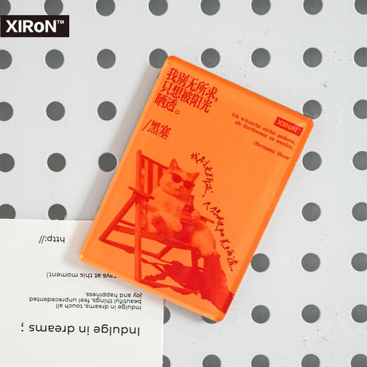 文字的颜色 亚克力冰箱贴 作家语录文学创意礼物黑塞契诃夫佩索阿原创设计文创周边 商品图3