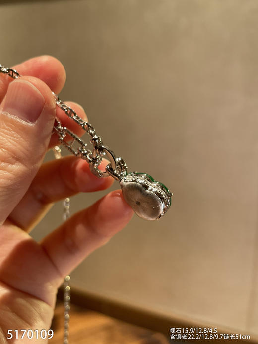 艳绿葫芦吊坠【5170109】具体价格微信咨询 商品图8