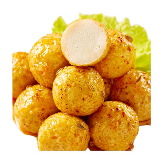 炎亭渔夫烧烤味虎皮鱼蛋500g 商品图1