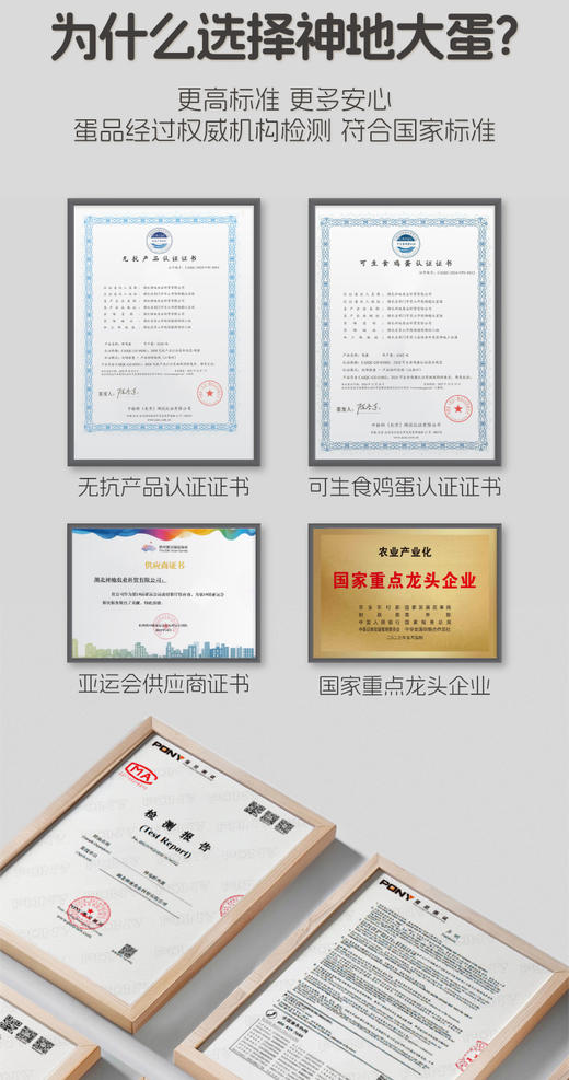 Omega 3高蛋白高营养蛋/生态杂粮大美蛋 可生食 三代无抗 当天鲜蛋 0重金属0农残 神地奇 非土鸡 商品图3