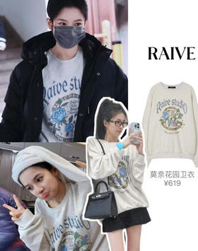 韩国订单raive卫衣