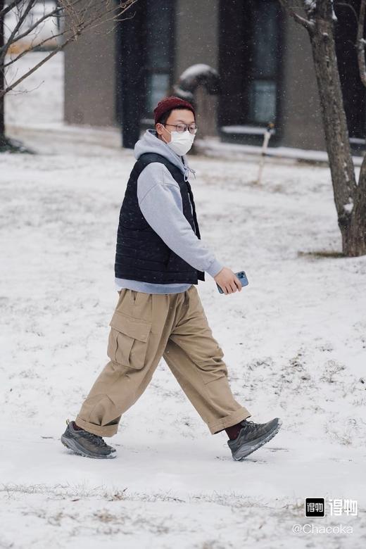 HOK@ One One KAHA卡哈秋冬低帮厚底轻量坦克军靴户外防水登山运动鞋 Z-15628 商品图7