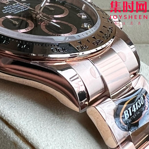 劳力士宇宙计型 BT迪通拿 全玫金 男士腕表 丹东4130机 商品图4