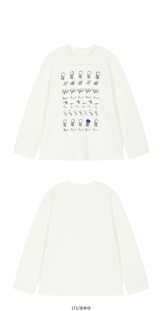 jnby  25年秋款  长袖T恤  1P9410870 商品图9