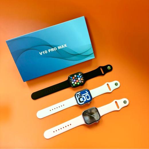 【下单额外赠送表带一条，随机发】sayrelances 塞尔兰斯 · V10 Pro MAX智能运动手表 | 苹果/安卓双通用 运动健康检测 蓝牙通话 多功能运动手表 商品图2