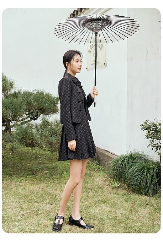 香影 设计感小众短款外套吊带连衣裙套装 17111 商品图3