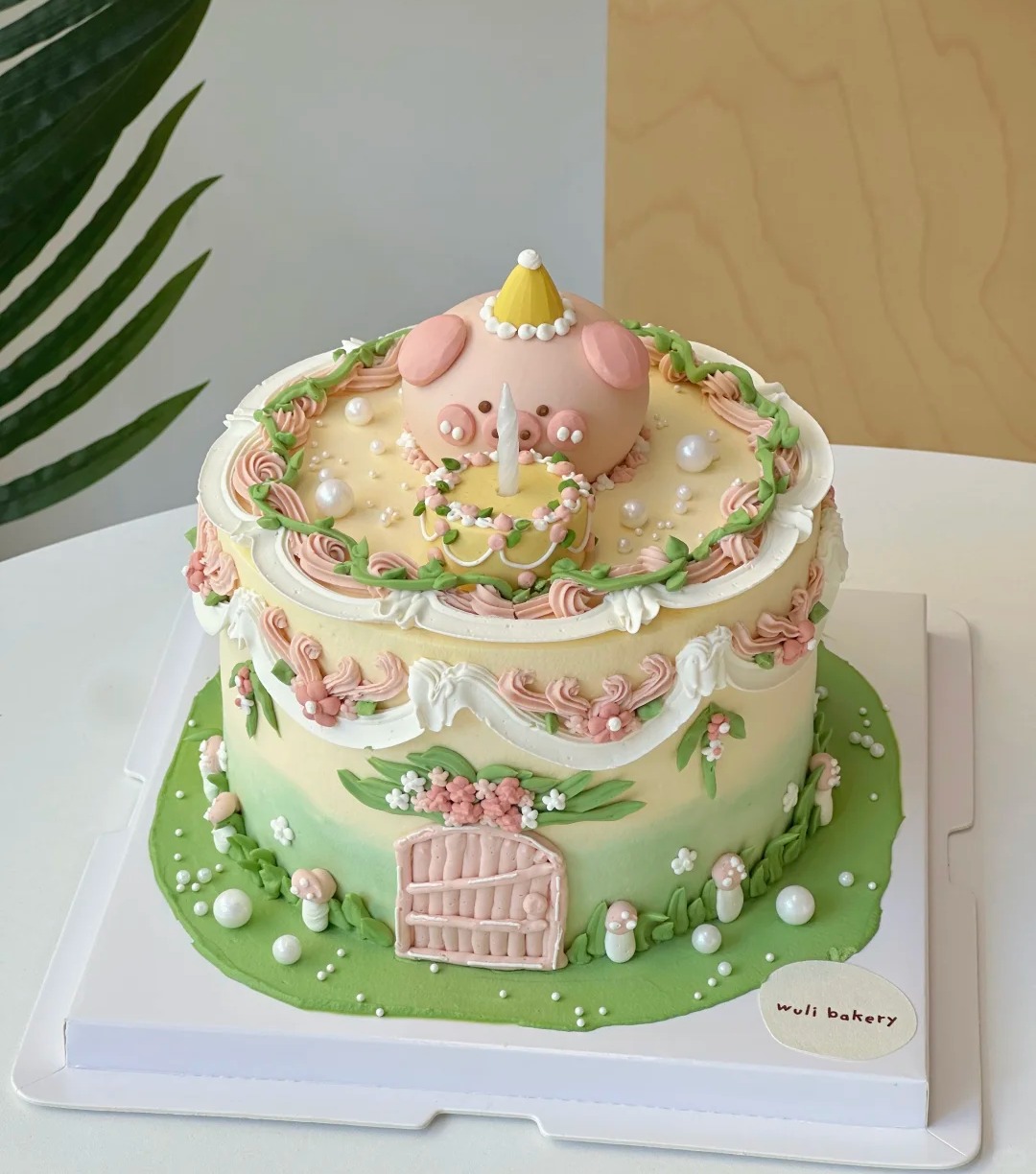 12生肖花园小猪小动物卡通蛋糕-低糖处理无添加