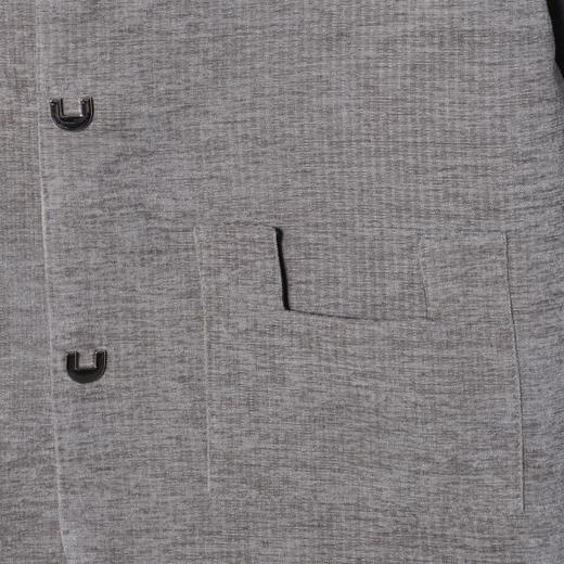 G615SDSA男士秋冬新款痞帅男装韩版纯色小众设计夹克上衣百搭潮流外套 商品图3