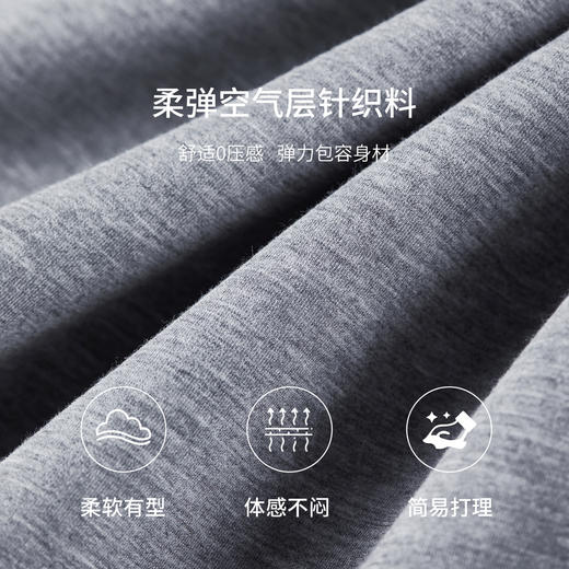 【内购】【字母绣花】简约通勤圆领落肩长袖遮肉显瘦不臃肿空气层卫衣-153AD2420 商品图4